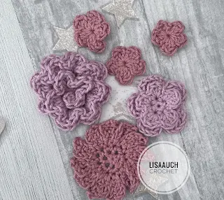 easy crochet flowers baby headband