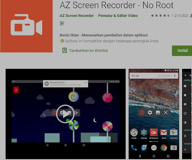 Aplikasi Gratis untuk Merekam Layar Anda di Android. 3