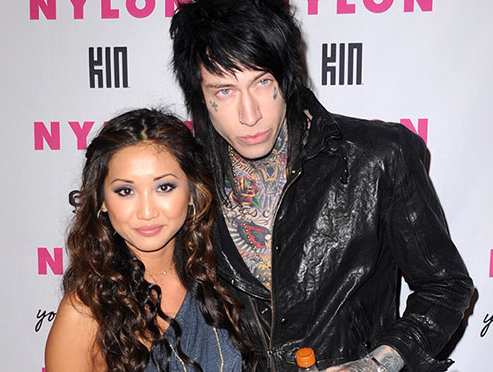 Trace Cyrus and Brenda Song are engaged Miley Cyrus' bro asked his 