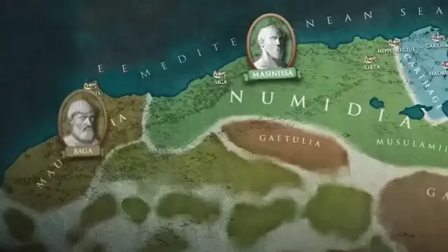 Kingdom of mauretania and kingdom of numidia history