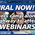 VIRAL TODAY: TEACHERS CAMP ALONG THE ROAD TO ATTEND WEBINARS