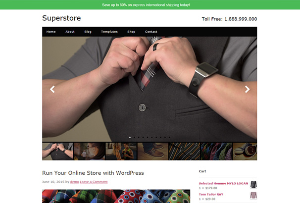 SuperStore Woocommerce Theme 