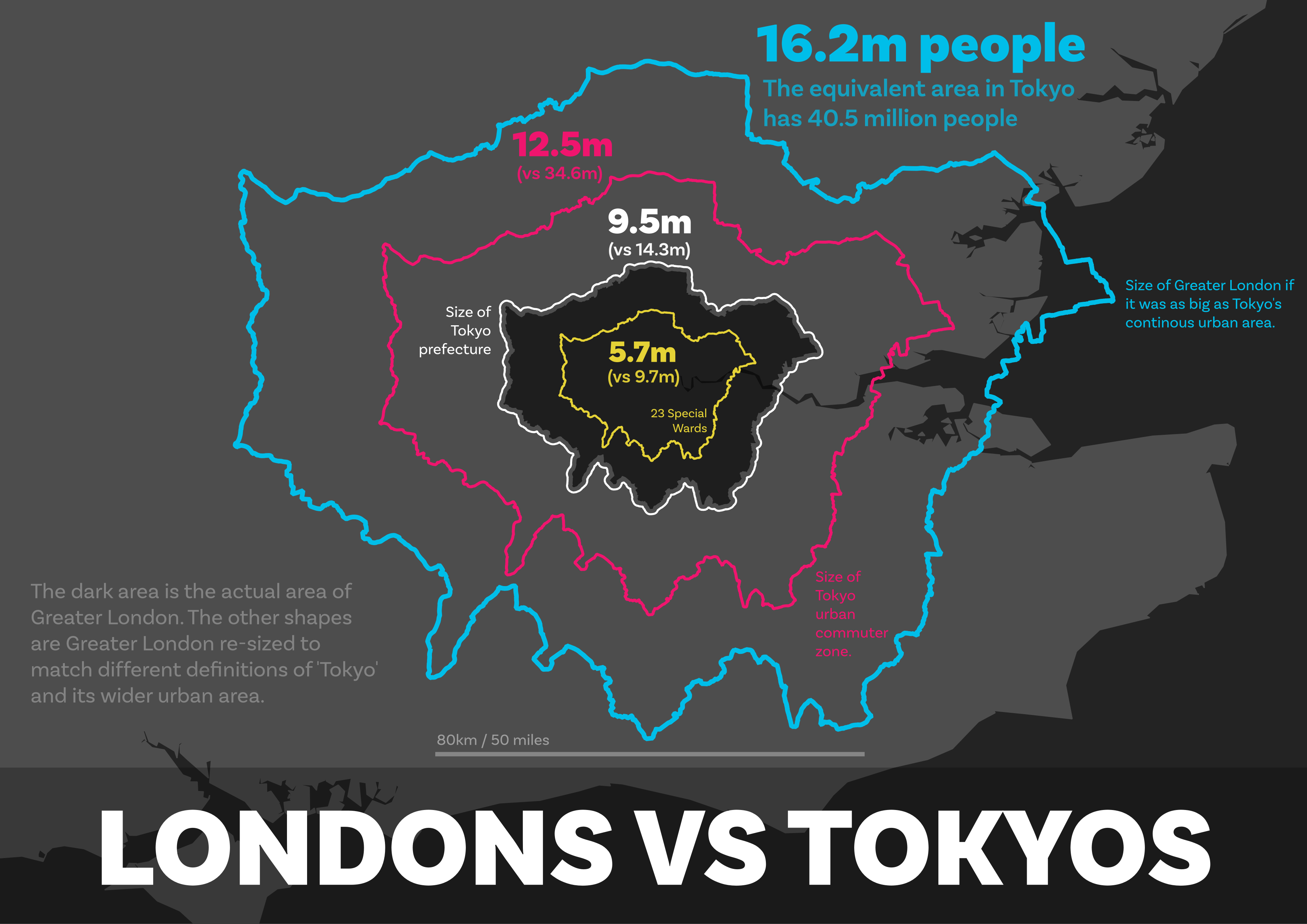 TOKYO Map Comparison, 2013 - 2014 - 2015 - 2018 - 2021 - 2023