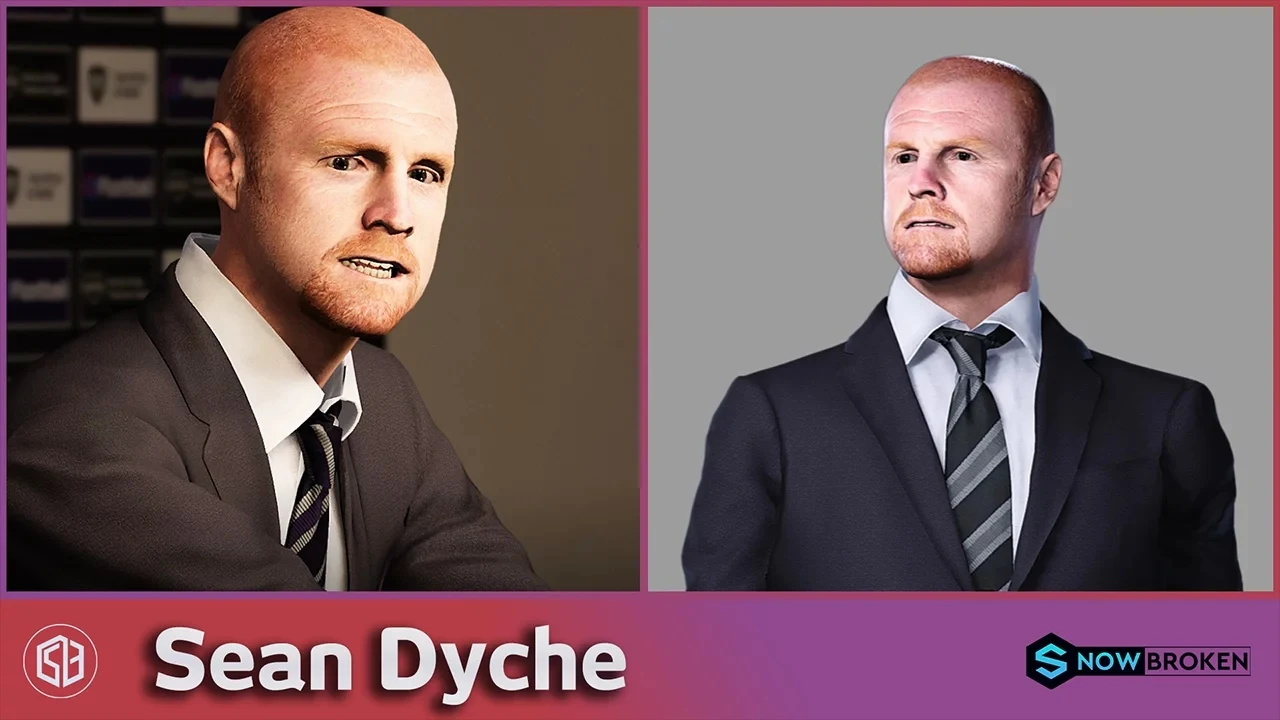 PES 2021 Sean Dyche (Manager) Face