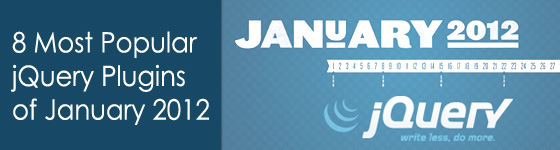 8 Most Popular jQuery Plugins of January 2012