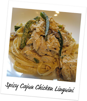 Spicy Cajun Chicken Linguini