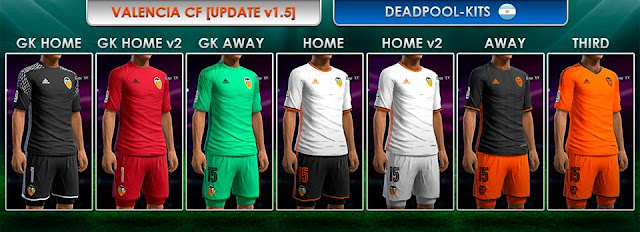 Valencia CF GDB 2016-17 [UPDATE v2.0] - DEADPOOL-Kits