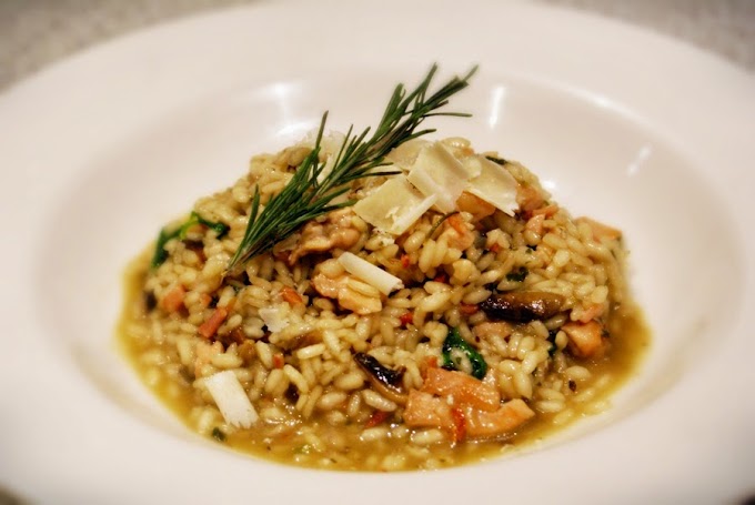 Rosemary Chicken and Mushroom Risotto Recipe