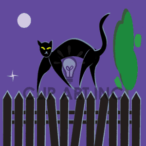 Free Halloween Cat Clipart