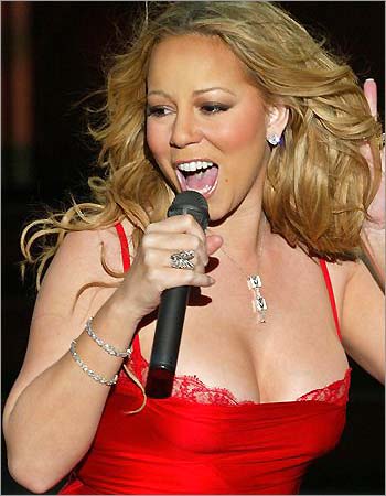 Even though Mariah Carey is overweight and huge in size but still some say