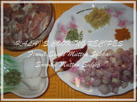 Fennel Seeds / Sombu Mutton Sukka Fry Ingredients