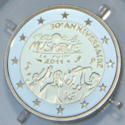 France 2 euro coin 2011