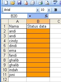 duplikat excel 2003