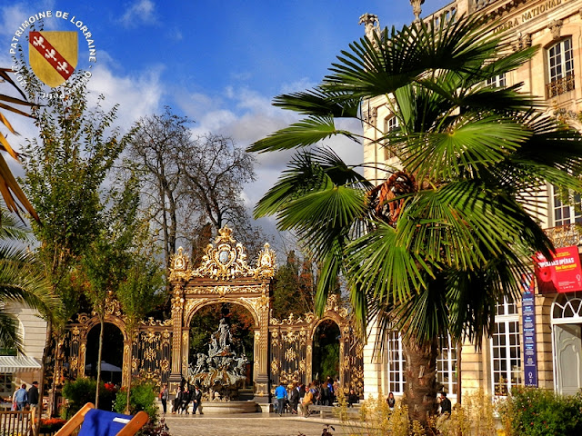 NANCY (54) - Photo du jardin éphémère de la Place Stanislas 2017 !