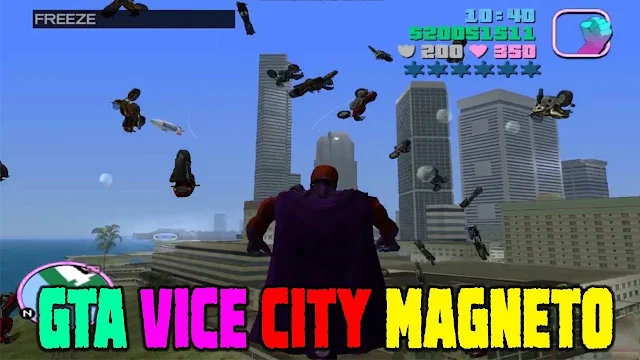 GTA Vice City Magneto Mod Best Powers