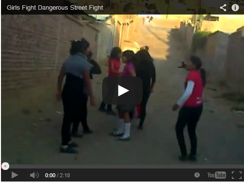 Exclusive: Girl's Getting into Street Fight