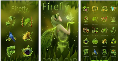 Firefly GO Launcher Theme for Android free download images