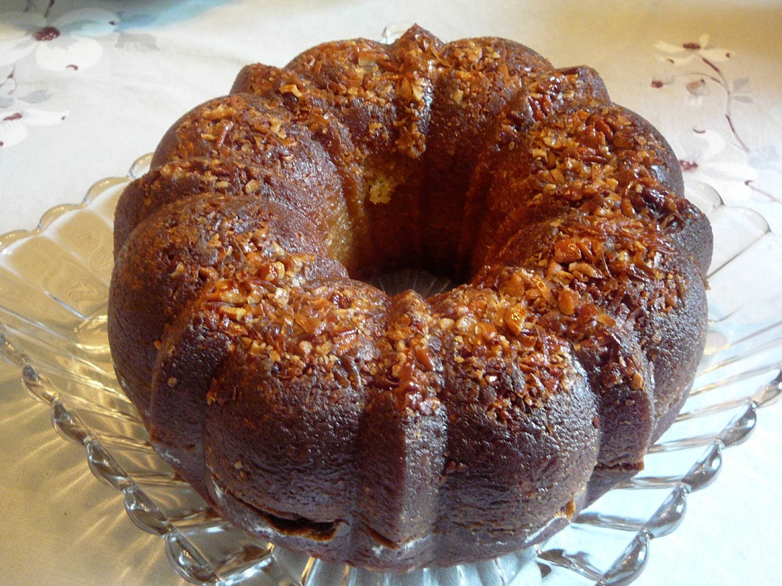 The Hidden Pantry: Coconut Malibu Rum Cake & Mini Doughnut ...