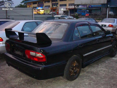 Proton Wira modified to Mitsubishi Lancer MX (Evo IV, V & VI)