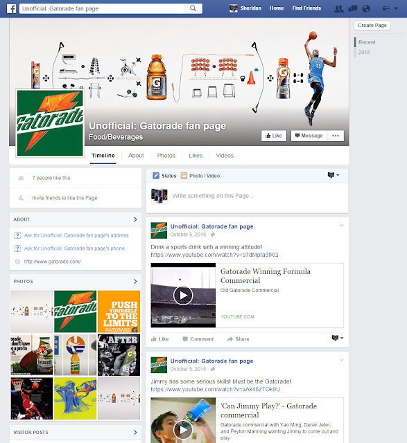 Fun-run Gatorade Facebook