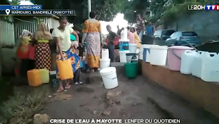 Mayotte : "La population meurt de soif"