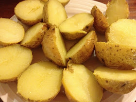potato halves