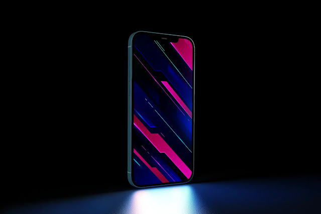 TECH CYBER BACKGROUND WALLPAPER FOR IOS IPHONE 14 AND ANDROID