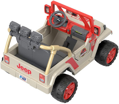 Power Wheels Jurassic Park Jurassic World Jeep Wrangler AWESOME