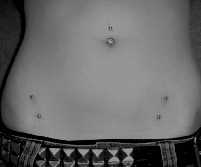 Hip piercing = s� j�vla hett!