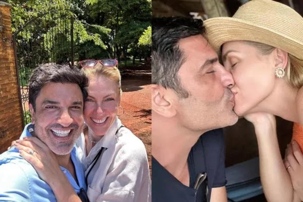 Ana Hickmann e Edu Guedes assumem namoro e trocam declarações