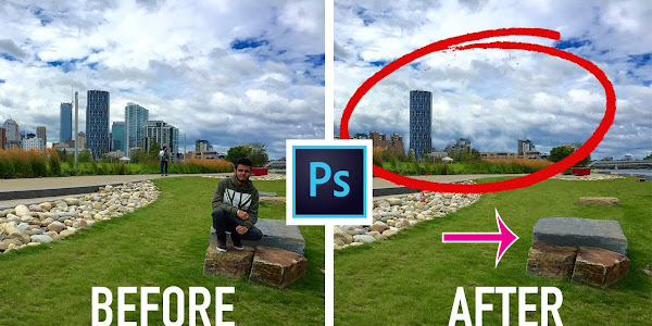 Remove an Unwanted Object in Photoshop 