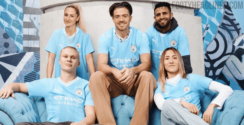 Manchester City 23-24 Home & Goalkeeper Kits Released - Footy