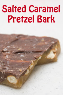 Salted Caramel Pretzel Bark