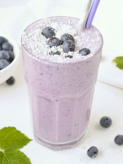 Keto Blueberry Smoothie