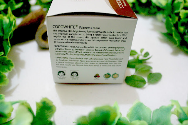 Oshea Herbals Cocowhite Fairness Cream Review