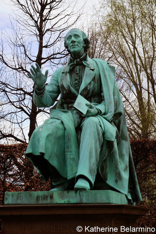 Hans Christian Andersen, Rosenborg Castle, Copenhagen, Denmark