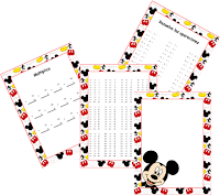 Matemáticas Mickey Disney Multiplicaciones MMI gratis