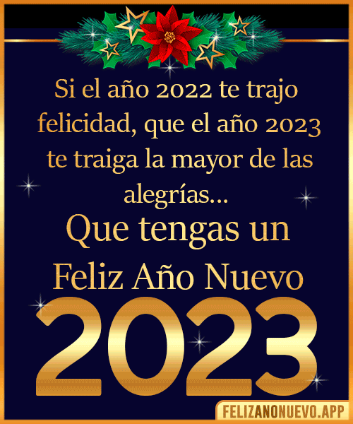 deseos de feliz año nuevo 2023