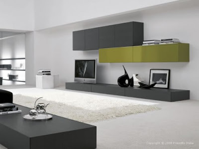 Ultra Modern Living Rooms by Presotto Italia