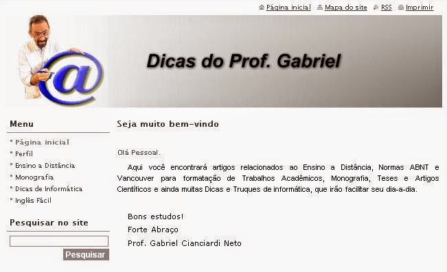  Dicas do Prof Gabriel