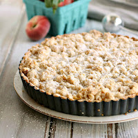 Peach Crumb Tart