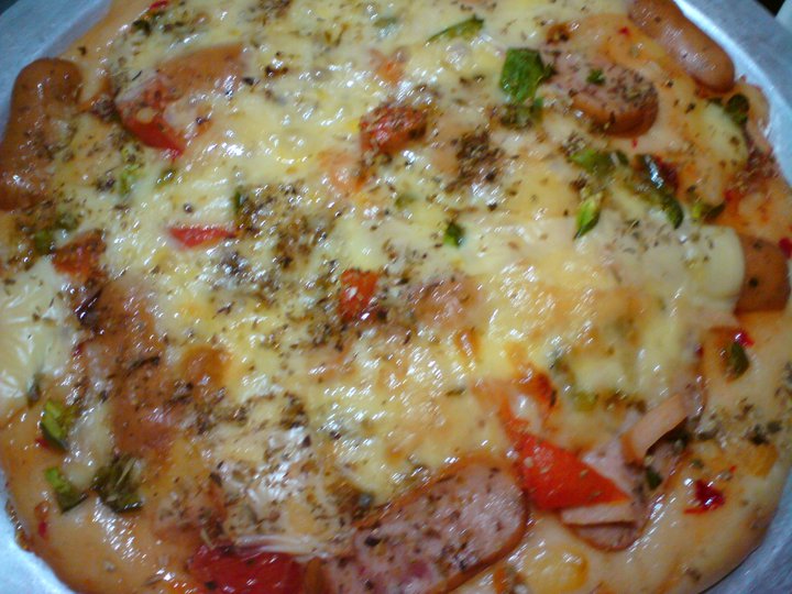 Resepi Pizza Ayam Simple - Mewarnai p