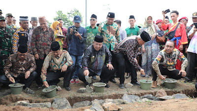 Gubernur Lampung Arinal Djunaidi Resmikan Pembangunan Masjid Galpanda Pondok Muhammadiyah dalam Peringatan Milad ke-111 Muhammadiyah