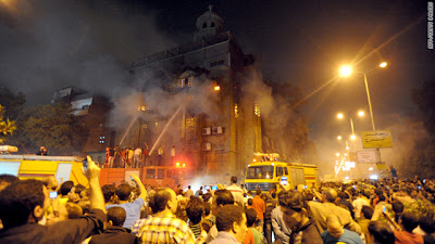 clash between muslims and christians in cairo in egypt