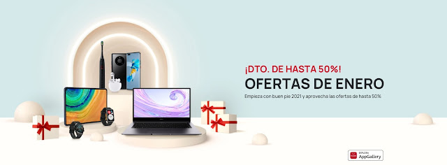 Top 10 Ofertas de Enero de la Huawei Store