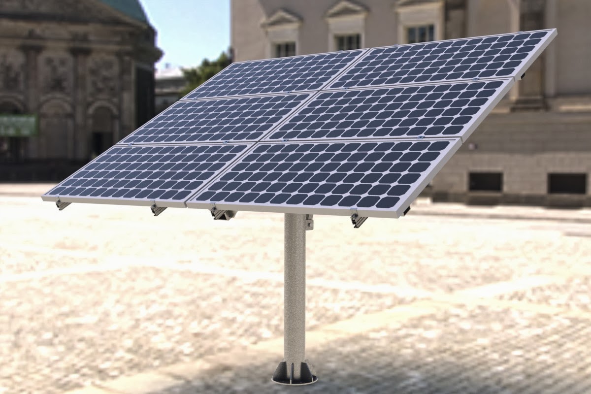 Earth4Energy Review: Pole Top Solar Panel Mounting System