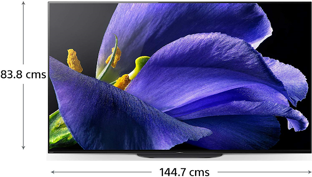 Sony Bravia 165 cm 65 inches 4K Ultra HD Smart OLED TV KD-65A9G 4K Black 2019 Model