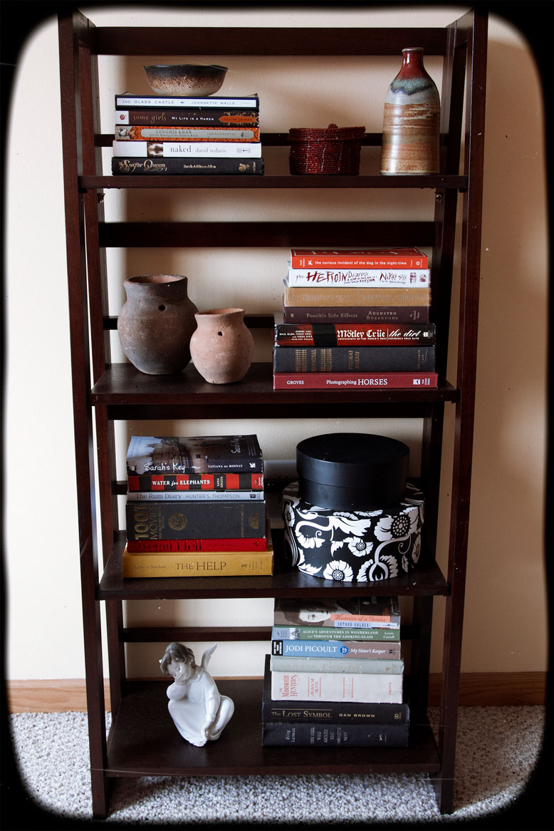 DIY Lady Hacks Bookshelf Organization  Inspired by Pinterest