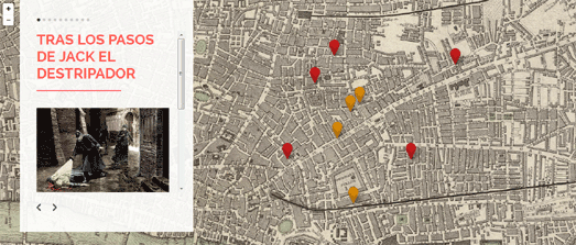 Maps Mania Jack The Ripper Map