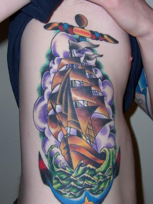 pirate ship tattoos. Olds Skool Tattoo Sailing Ship